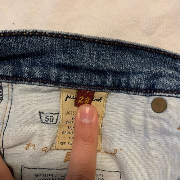 Jean Shorts - 7 For All Mankind (Premium Denim) - Picture 4 of 4